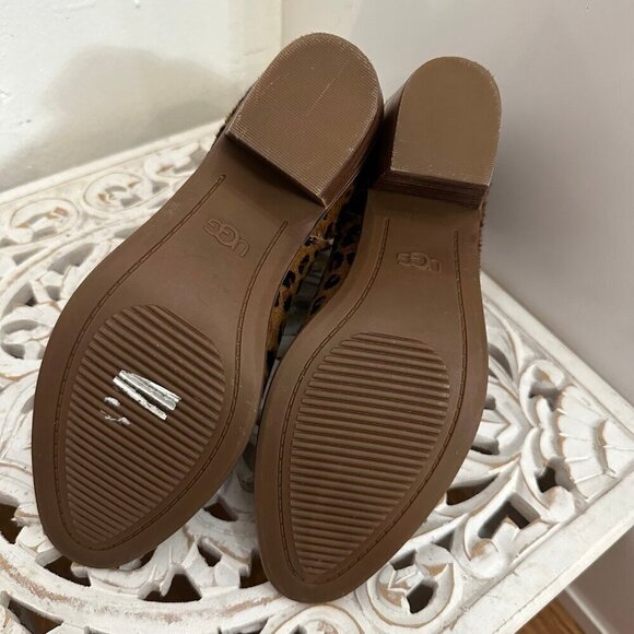 UGG Women's Kingsburg Leopard Boots 8 - Picture 8 of 9